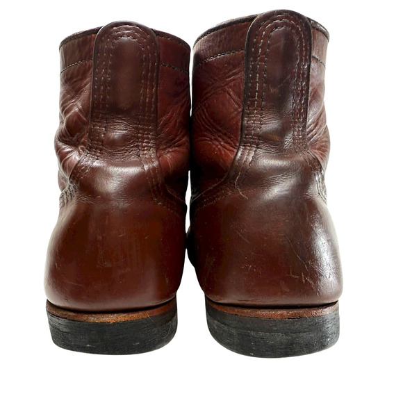 Red Wing 8119 Iron Ranger Boots Men Size 11.5 Heritage Red Oxblood Leather Ankle - Picture 6 of 12